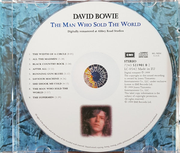 David Bowie : The Man Who Sold The World (CD, Album, Enh, RE, RM)