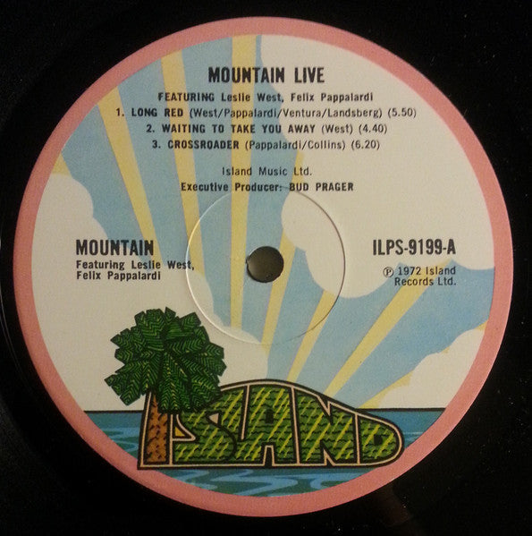 Mountain Featuring Leslie West, Felix Pappalardi : Live (The Road Goes Ever On) (LP, Album)