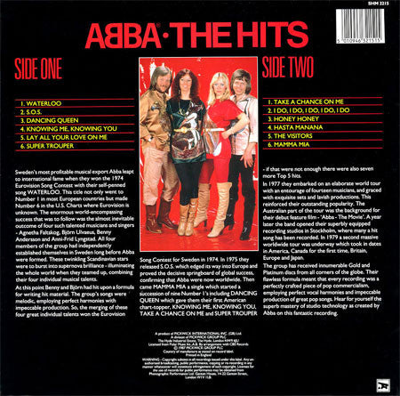 ABBA : The Hits (LP, Comp)