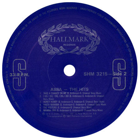 ABBA : The Hits (LP, Comp)