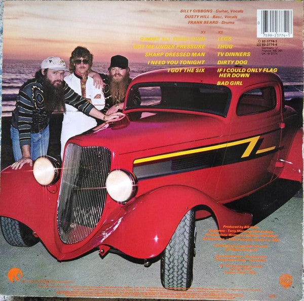 ZZ Top : Eliminator (LP, Album)