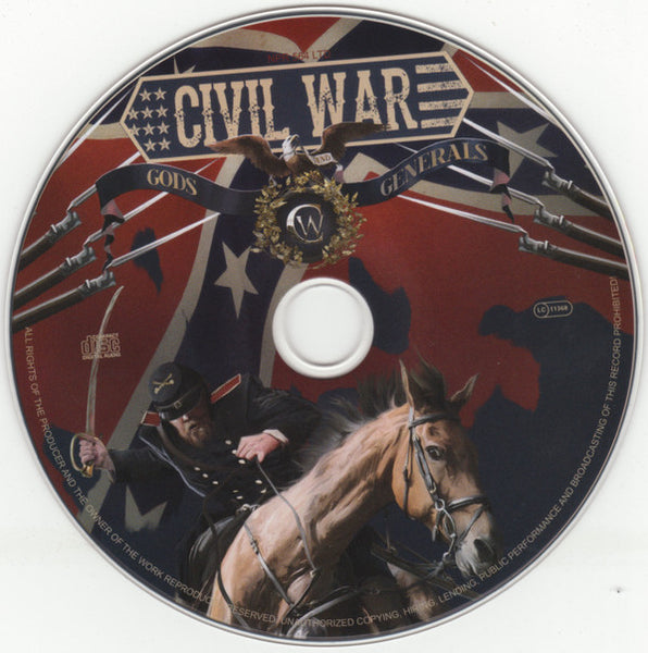 Civil War (5) : Gods And Generals (CD, Album, Ltd, Dig)