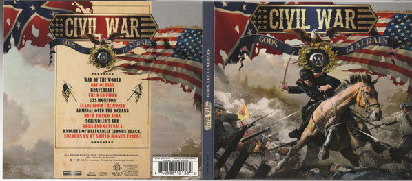 Civil War (5) : Gods And Generals (CD, Album, Ltd, Dig)