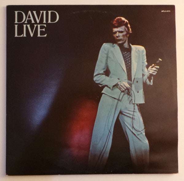 David Bowie : David Live (2xLP, Album, RP, Ora)