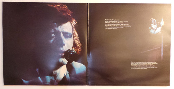 David Bowie : David Live (2xLP, Album, RP, Ora)