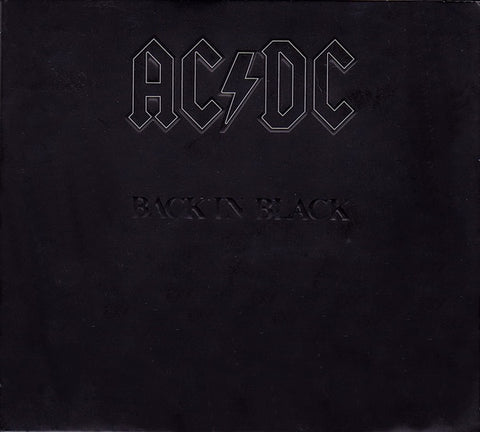 AC/DC : Back In Black (CD, Album, Enh, RE, RM, Dig)