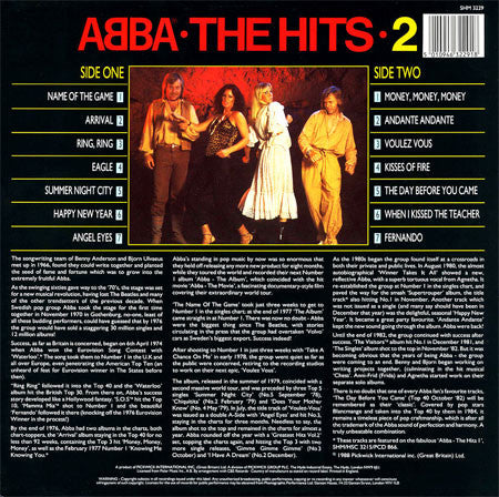 ABBA : The Hits 2 (LP, Comp)