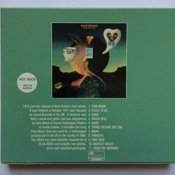 Nick Drake : Pink Moon (CD, Album, RE, RM)