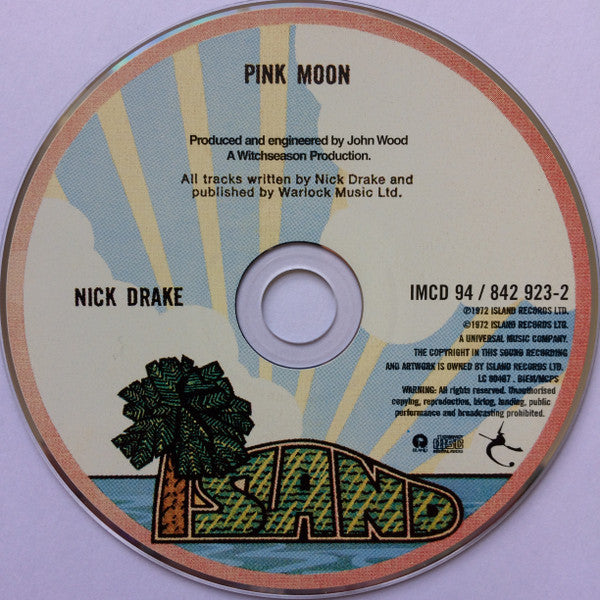 Nick Drake : Pink Moon (CD, Album, RE, RM)