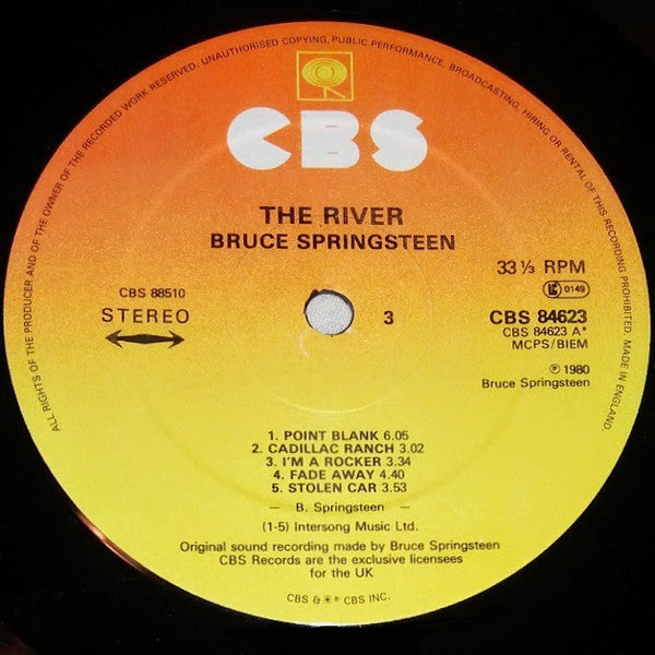 Bruce Springsteen : The River (2xLP, Album)