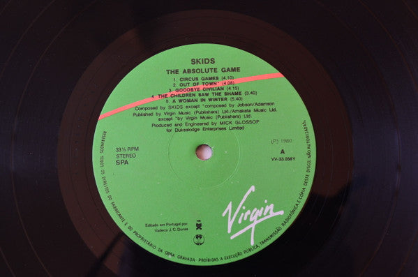 Skids : The Absolute Game (LP, Album)