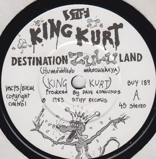 King Kurt : Destination Zululand (7", Single)
