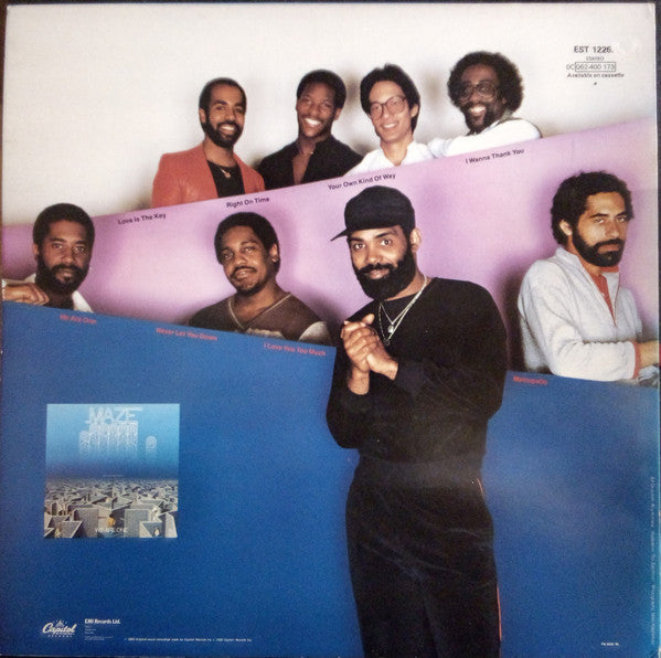 Maze Featuring Frankie Beverly : We Are One (LP, Album)