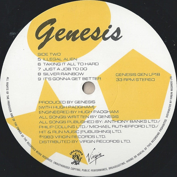 Genesis : Genesis (LP, Album)