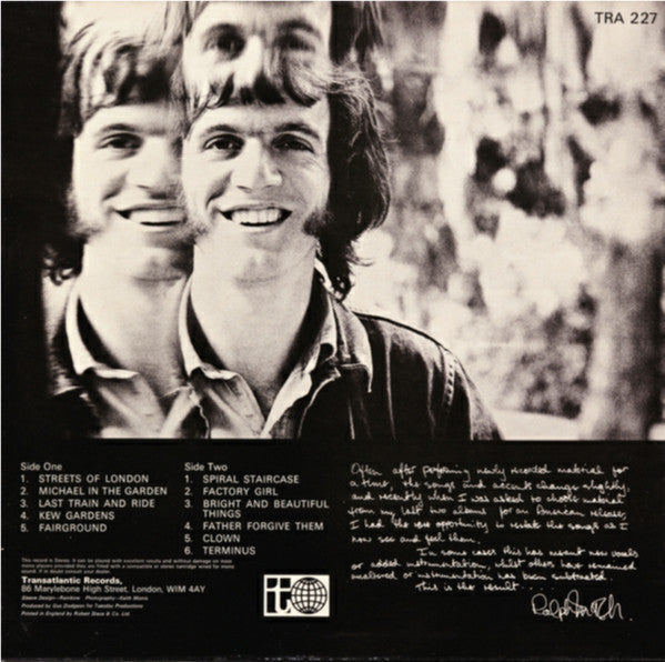 Ralph McTell : Ralph McTell Revisited (LP, Album, RP)