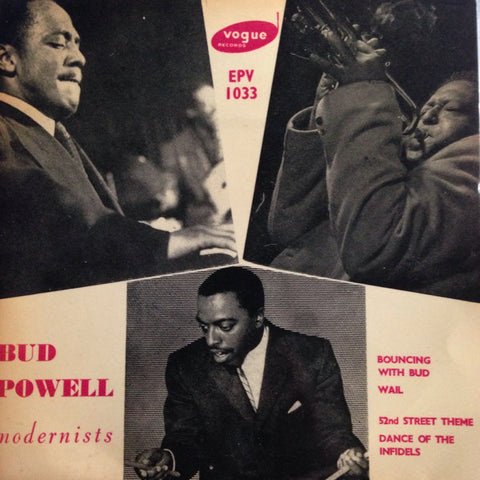 Bud Powell's Modernists : Bouncing With Bud (7", EP)