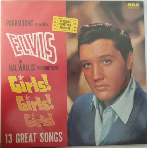 Elvis Presley : Girls! Girls! Girls! (LP, Album, RE)