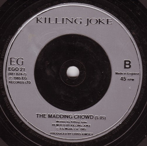 Killing Joke : Kings And Queens (7", Single)