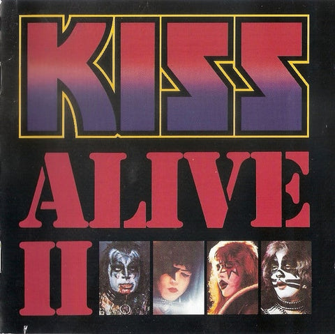 Kiss : Alive II (2xCD, Album, RM, RP)