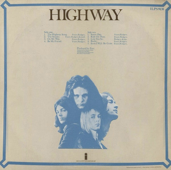 Free : Highway (LP, Album)