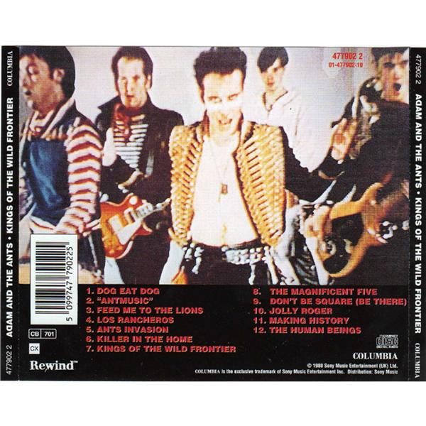 Adam And The Ants : Kings Of The Wild Frontier (CD, Album, RE)