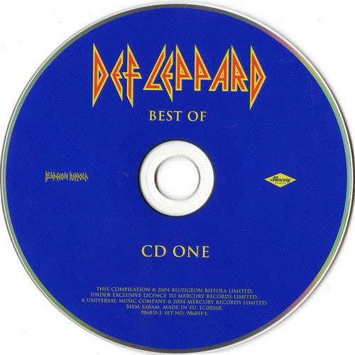 Def Leppard : Best Of (2xCD, Comp, Ltd)