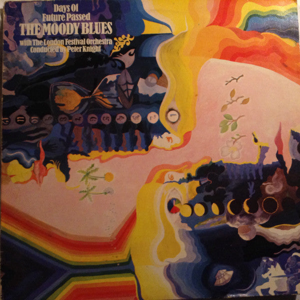 The Moody Blues With The London Festival Orchestra Conducted By Peter Knight (5) : Days Of Future Passed (LP, Album, RE)