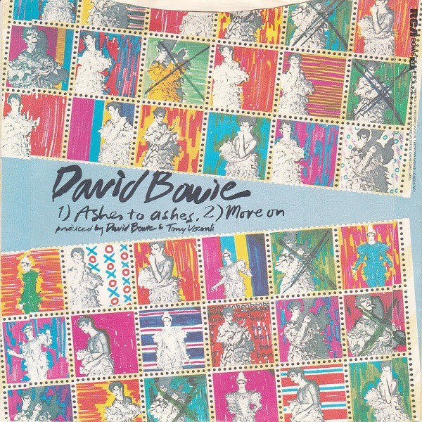 David Bowie : Ashes To Ashes (7", Single, Pus)