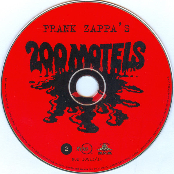 Frank Zappa : 200 Motels (2xCD, Album, Dlx, Enh, RE, RM)