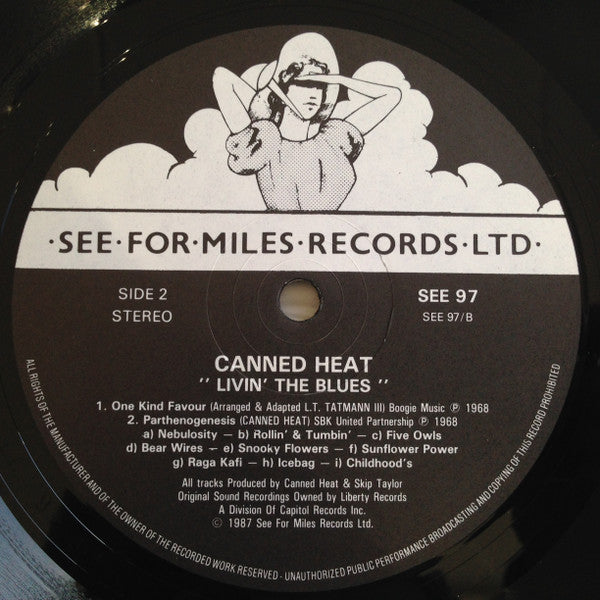 Canned Heat : Livin' The Blues (LP, Album)