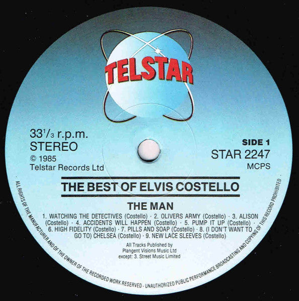 Elvis Costello : The Best Of Elvis Costello - The Man (LP, Comp)