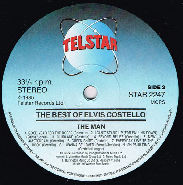 Elvis Costello : The Best Of Elvis Costello - The Man (LP, Comp)