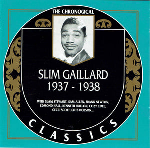 Slim Gaillard : 1937-1938 (CD, Comp)