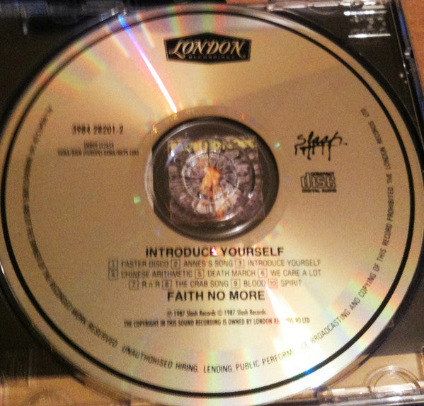 Faith No More : Introduce Yourself (CD, Album, RE)