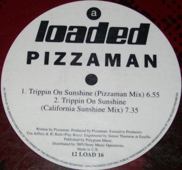 Pizzaman : Trippin On Sunshine (12", Single)