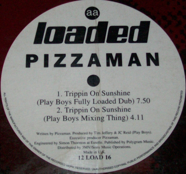 Pizzaman : Trippin On Sunshine (12", Single)