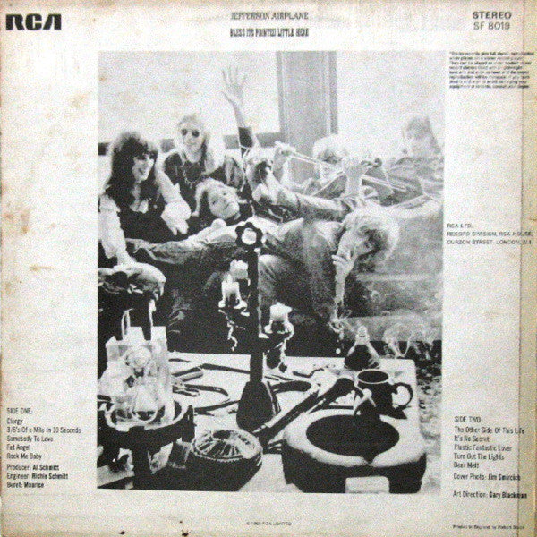 Jefferson Airplane : Bless Its Pointed Little Head (LP, Album)