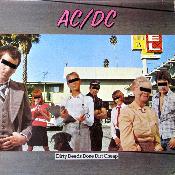 AC/DC : Dirty Deeds Done Dirt Cheap (LP, Album)