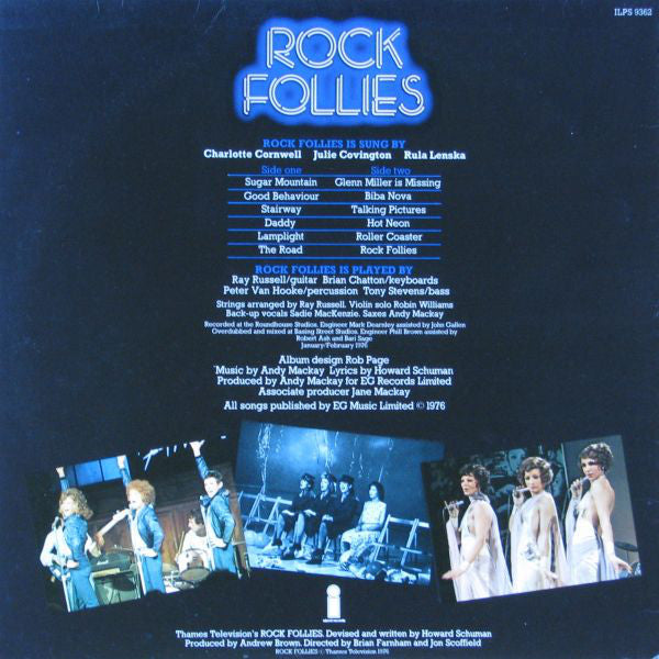 Charlotte Cornwell, Julie Covington, Rula Lenska : Rock Follies (LP, Album)