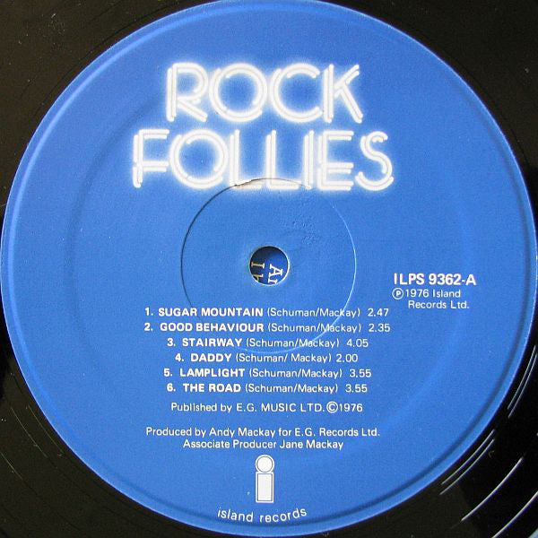 Charlotte Cornwell, Julie Covington, Rula Lenska : Rock Follies (LP, Album)