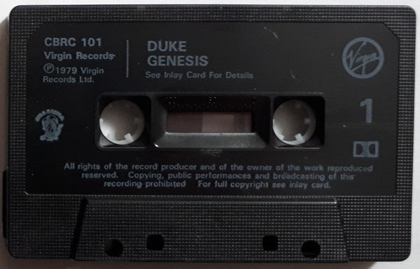 Genesis : Duke (Cass, Album, RE)