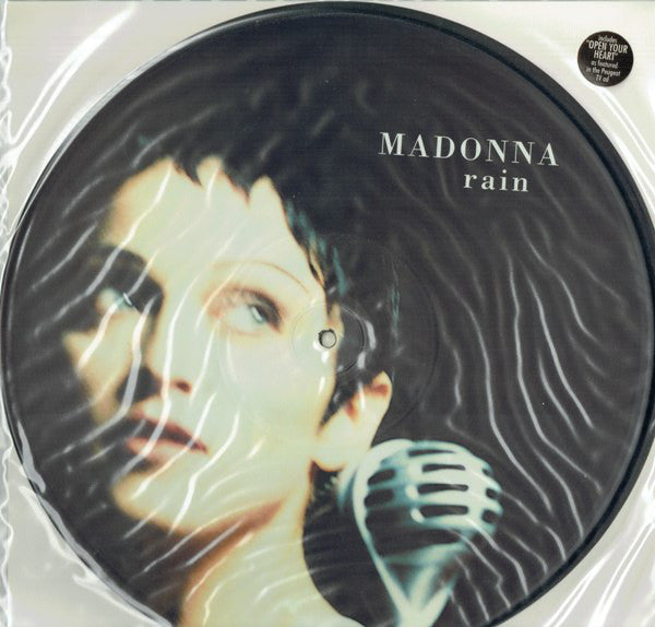 Madonna : Rain (12", S/Sided, Pic)