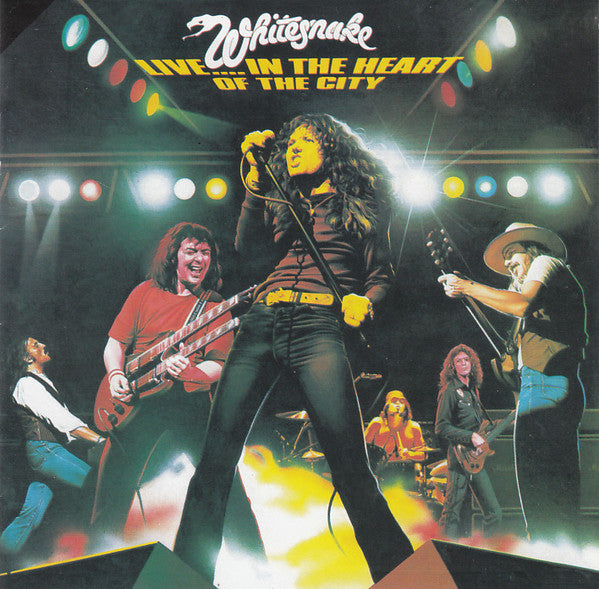 Whitesnake : Live....In The Heart Of The City (CD, Album, RE, RP)