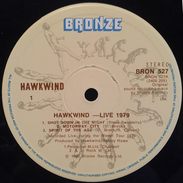 Hawkwind : Live Seventy Nine (LP, Album)