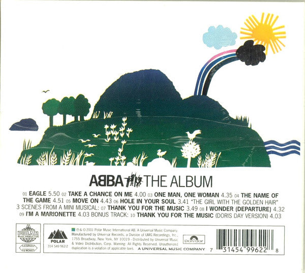 ABBA : The Album (CD, Album, RE, RM, Dig)