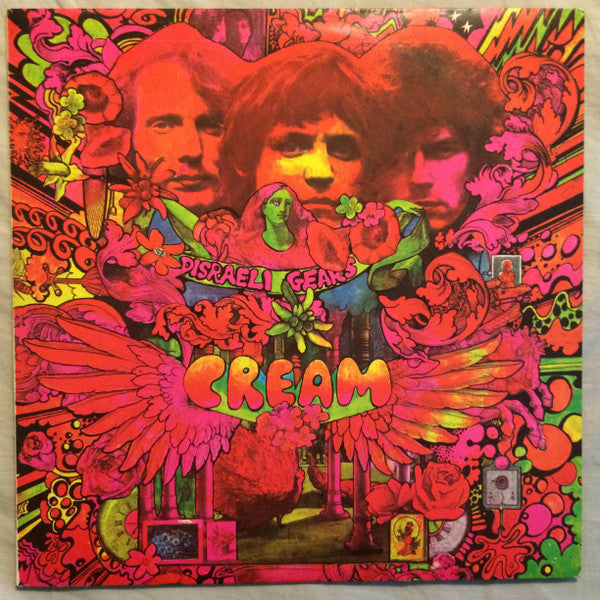 Cream (2) : Disraeli Gears (LP, Album, RE, Unl)