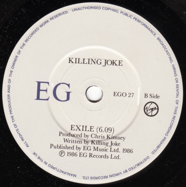 Killing Joke : Adorations (7", Single)