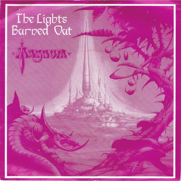 Magnum (3) : The Lights Burned Out (7", Single)