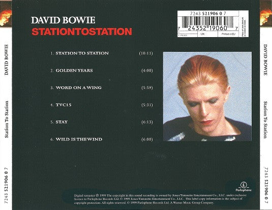 David Bowie : Station To Station (CD, Album, Enh, RE, RM)