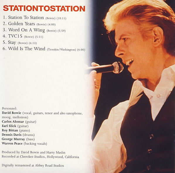 David Bowie : Station To Station (CD, Album, Enh, RE, RM)